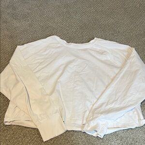 YPB Casual White Long Sleeve Top